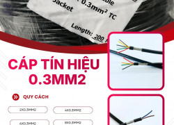 Cáp tín hiệu chống nhiễu 2x0.3/4x0.3/6x0.3/8x0.3 Altek Kabel
