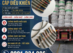 Cáp Điều Khiển Ruột Đồng 2–30 Lõi ALTEK KABEL