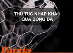 Thủ tục nhập khẩu quả bóng đá