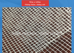 Lưới thuỷ tinh chống thấm, chống rạn nứt cho tường vách