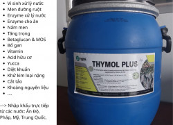 THYMOL PLUS – GIẢI PHÁP THẢO DƯỢC CHO AO NUÔI