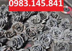 Hoa hồng sắt trang trí hàng đẹp chuẩn form giá tốt