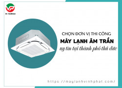 Nhận cung cấp và Thi công Điều hòa âm trần (cassette) lắp đặt giá rẻ