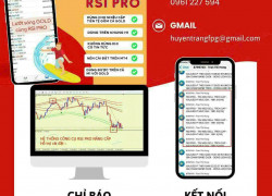 CÔNG CỤ RSI PRO  - HỖ TRỢ GIAO DỊCH