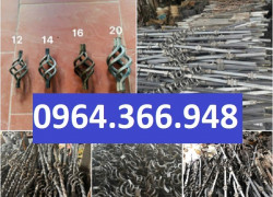 Mẫu quả rọ sắt xoắn cho lan can mỹ thuật
