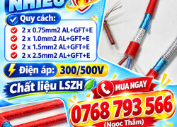 Cáp Chống Cháy Chống Nhiễu ALTEK KABEL - LSZH Giảm Khói, Chống Nhiễu Hiệu Qủa