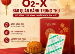 Bánh trung thu nhanh mốc, đừng bỏ qua gói hút oxy