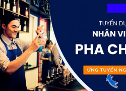 HOSI CAFÉ tuyển phục vụ pha chế làm ở VT
