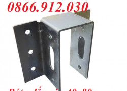 Lắp nhà khung thép dễ hơn với bát u lắp ghép không vai 40x80