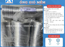 Ống lò xo dẫn khí, hút khí cho hệ thống điều hoà