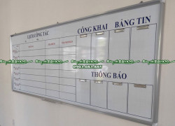 Bảng dán decal hoặc in pp nội dung theo yêu cầu của các doanh nghiệp
