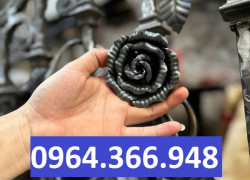Xưởng hoa hồng rèn tay nhận làm theo mẫu