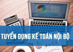 Tuyển kế toán nội bộ làm ở Long An