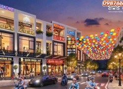 Bán nhà phố Fiesta Central Bình Dương 2 mặt tiền, 4,6 tỷ 0987663865 đối diện trường liên cấp cơ sở 2