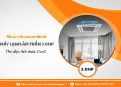 Đơn vị thi công Máy lạnh âm trần 3.0HP Mã hàng Inverter/Non-Inverter giá rẻ