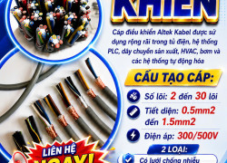 Cáp Điều Khiển ALTEK KABEL - Vật Liệu Cao Cấp Bền Bỉ