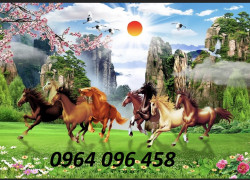 Tranh gạch 3d mã đáo thành công - 86CVB