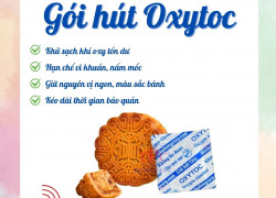 Gói OXYTOC chống mốc bánh trung thu, gói nhỏ này đang xử lý điều gì?