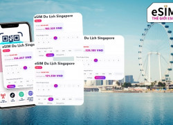 Du lịch Singapore 5 ngày cần mua eSIM bao nhiêu GB?