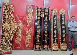 Làm câu đối chữ hán thờ gia tiên, làm câu đối chữ hán nhà từ đường
