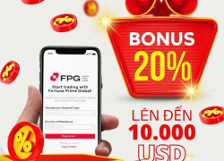 🛑 BONUS 20% – NHẬN THÊM ƯU ĐÃI KHI GIAO DỊCH