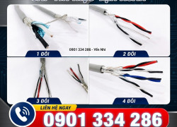 Cáp Tín Hiệu Vặn Xoắn Chống Nhiễu 16–22AWG, 1–4 Pair ALTEK KABEL