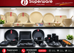 Chén Dĩa Superware Thái Lan – Đa Dạng Màu Sắc, Giá Sỉ Nhà Hàng