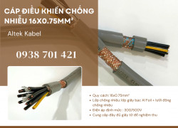 Cáp điều khiển chống nhiễu 16x0.75mm² Altek Kabel Quảng Trị, Huế, Nghệ An