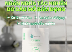 ECOCLEAN DRAIN – VI SINH ĂN MỠ, THÔNG TẮC & BẢO TRÌ ĐƯỜNG ỐNG