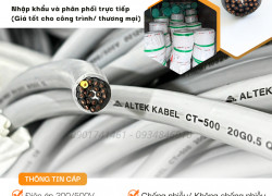 Cáp điều khiển Altek Kabel 20x0.5 chống nhiễu/ không chống nhiễu
