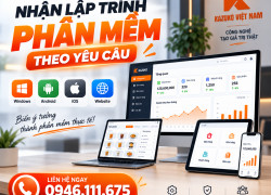 nhận lập trình phần mềm theo yêu cầu