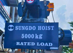 Pa Lăng Sungdo Dầm Đơn 5 Tấn - 2 Cấp Tốc Độ