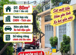 Bán nhà cũ 80m2 nở hậu hẻm 251 Lê Quang Định Bình Thạnh hạ 2tỷ còn 5.5tỷ