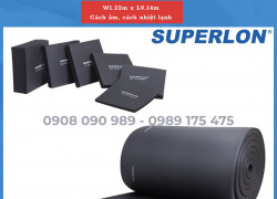 Cao su Superlon trơn, cách âm, cách nhiệt lạnh