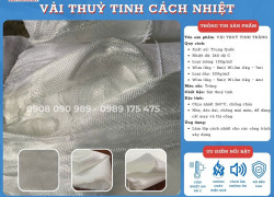 Vải thuỷ tinh cách âm, cách nhiệt