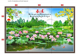 Tranh gạch ốp mộ 3d - 754CVB