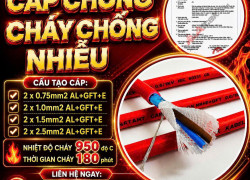 Cáp Chống Cháy Chống Nhiễu ALTEK KABEL - Thời Gian Cháy 180 Phút, Nhiệt Độ Cháy 950 Độ C