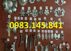 Tổng kho hoa lá tôn dập – Nhiều mẫu cho thợ