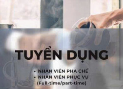 COCOMO tuyển phục vụ , pha chế làm ở Q1