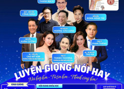 CHIÊU SINH KHÓA LUYỆN GIỌNG NÓI – TỰ TIN HƠN MỖI NGÀY!
