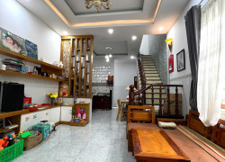 Bán Nhà Mới Trệt Lầu Mặt Tiền KD 5 x16 Ngay Trung Tâm Lái Thiêu Thuận An chỉ 4ty7