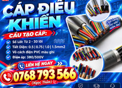 Cáp Điều Khiển ALTEK KABEL - Kết Nối Ổn Định, Vận Hành Bền Bỉ