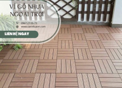 Sàn Nhựa Giả Gỗ Ban Công Cao Cấp Chống Nước 100%