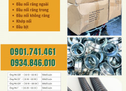 Ống ruột gà lõi thép, ống kẽm đàn hồi và đầu nối sẵn Đà Nẵng