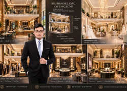 Vinhomes Quận 9- Shophouse Beverly 5,4m- tầng lửng linh hoạt, nhiều mô hình kinh doanh: từ 129 triệu/m2
