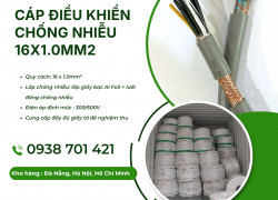 Cáp điều khiển chống nhiễu 16x1.0mm² Altek Kabel – SH-11016 phân phối toàn quốc