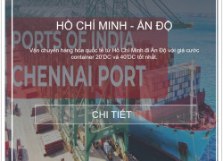Giá Cước Vận Tải Biển Từ Hồ Chí Minh Đi Ấn Độ