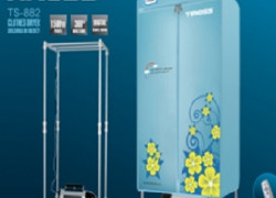 EMASU.VN-Tủ sấy quần áo Tiross TS-882, hai tầng sấy