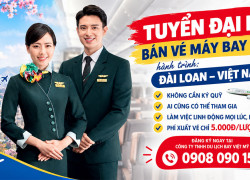Tuyển đại lý vé Tết tại Đài Loan – đồng hành cùng Việt Mỹ