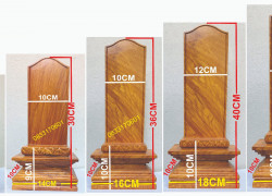 Cửa hàng bán bài vị thờ bằng gỗ tại Tp.HCM, Bình Dương, Đồng Nai